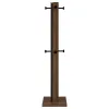 Coaster Fine Furniture 983281 Rikkie - Coat Rack And Mirror - Walnut