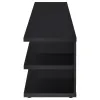 Coaster Fine Furniture 710533 Cartmill - 2-Tier TV Stand Media Console - Black