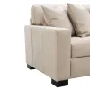 Intercon SY-SF-DXT89-TAU-C Dexter - Sofa With 4 Pillows - Taupe