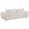 Coaster Fine Furniture 504955 Burnett - Chenille Upholstered Wide Arm Sofa - Ivory