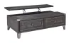Ashley Furniture T901-9 Todoe - Lift Top Cocktail Table - Dark Gray