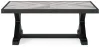 Ashley Furniture P792-701 Beachcroft - Rectangular Cocktail Table - Black / Light Gray