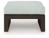 Ashley Furniture P490-814 Beachloft - Ottoman With Cushion - Black / Gray