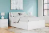 Ashley Furniture EB9630B16 Ashley Furniture EB9630B16 Onita - Queen Panel Platform Bed With 2 Side Storage - White