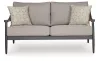 Ashley Furniture PCP510-835 Ocean Beach - Loveseat With Cushion - Gray