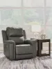 Ashley Furniture PCU1200013 Bleckley - Power Recliner With Adjustable Headrest - Anchor