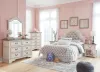 Ashley Furniture B743B12 Ashley Furniture B743B12 Realyn - Dresser, Mirror - 6-drawer - Chipped White