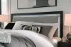 Ashley Furniture PCB1115B8 Ashley Furniture PCB1115B8 Maeling - King Upholstered Panel Bed - Black