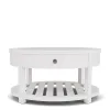 Riverside Furniture 30704 Rosalie - Round Cocktail Table - White