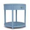 Riverside Furniture 31717 Riverside Furniture 31717 Rosalie - Round End Table - Blue