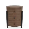 Riverside Furniture 46412 Riverside Furniture 46412 Nova - Chairside Table - Nouveau Walnut