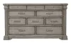 Pulaski Furniture P091100 Madison Ridge - 10 Drawer Dresser - Heritage Taupe
