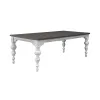 Liberty Furniture 237-T4290 River Place - Rectangular Leg Table - Riverstone White & Tobacco