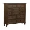 Liberty Furniture 615-BR32 Liberty Furniture 615-BR32 Americana Farmhouse - 12 Drawer Chesser - Dusty Taupe