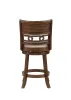 New Classic S1701-CS-CHY New Classic S1701-CS-CHY Gia - Swivel Counter Stool - Cherry / Brown