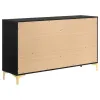 CoasterEveryday 224453 Kendall - 6-Drawer Dresser - Black