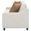 CoasterElevations 552062 Christine - Upholstered Sloped Arm Loveseat - Beige