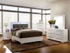 Furniture of America CM7201M Clementine - Mirror - Glossy White