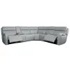Liberty Furniture 7026GR-UPH-SOLO Chase - Sofa & Loveseat - Oslo Gray