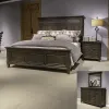 Liberty Furniture 297-BR-KPBDMN Liberty Furniture 297-BR-KPBDMN Paradise Valley - 4 Piece Bedroom Set (King Panel Bed, Dresser & Mirror, Nightstand) - Saddle Brown
