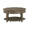 Liberty Furniture 244N-OT1011 Liberty Furniture 244N-OT1011 Magnolia Manor - Round Cocktail Table - Weathered Bisque