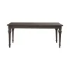 Liberty Furniture 297-T4290 Paradise Valley - Rectangular Leg Table - Saddle Brown