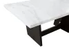 CoasterElevations 115511 Osborne - Marble Top Dining Table - Rustic Espresso