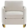 CoasterElevations 508823 Corliss - Upholstered Arched Arm Accent Chair - Beige