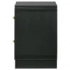 Coaster Fine Furniture 223662 Cavelle - 2-Drawer Nightstand Bedside Table - Black