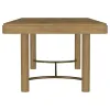 Coaster Fine Furniture 108931-S5W Arini - 5 Piece Extension Leaf Dining Table Set - Sand Wash