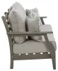 Ashley Furniture P802-838 Visola - Sofa with Cushion - Gray
