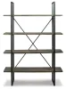 Ashley Furniture A4000017 Gilesgrove - Bookcase - Black / Gray