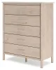 Ashley Furniture B2615-345 Cadmori - Five Drawer Wide Chest - Two-Tone