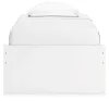 Ashley Furniture EB9630B6 Ashley Furniture EB9630B6 Onita - Twin Platform Bed With 1 Side Storage - White