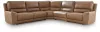 Ashley Furniture PCU62606S8 Ashley Furniture PCU62606S8 DeepWakes - 5-Piece Power Reclining Sectional - Caramel