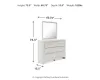 Ashley Furniture B2640B1 Ashley Furniture B2640B1 Altyra - Dresser, Mirror - White