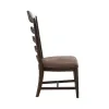 Liberty Furniture 297-C2001S Paradise Valley - Upholstered Ladder Back Side Chair - Saddle Brown