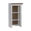 Liberty Furniture 237-ER00T River Place - Right Pier Top - Riverstone White & Tobacco