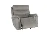 New Classic U092-13P2-GRY Kamari - Glider Recliner With Power Headrest & Footrest - Gray