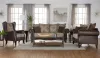 Coaster Fine Furniture 508571 Elmbrook - Upholstered Rolled Arm Sofa - Brown