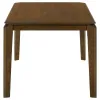 Coaster Fine Furniture 108921 Almonte - Rectangular Wood Dining Table - Dark Brown