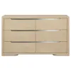 Coaster Fine Furniture 225083 Ladera - 6-Drawer Bedroom Dresser - Light Elm