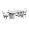 Intercon NS-CH-460C-BUF-RTA Nash - Outdoor Dining Panel Side Chair - Buff