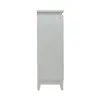 Liberty Furniture 781-BR41 Reflections - 5 Drawer Chest With Lights - Pearl White & Rhinestone