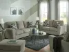 Ashley Furniture 26805/38/35 Cascilla - 2 Pc. - Sofa, Loveseat - Pewter