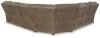 Ashley Furniture 83106S3 Ashley Furniture 83106S3 Ravenel - 4-Piece Power Reclining Sectional With Laf Power Reclining Loveseat With Console - Fossil