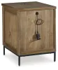 Ashley Furniture T686-7 Torlanta - Chair Side End Table - Brown