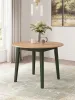 Ashley Furniture D401-15 Ashley Furniture D401-15 Gesthaven - Round Dining Room Drop Leaf Table - Natural / Green