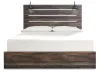 Ashley Furniture B211B14 Ashley Furniture B211B14 Drystan - King Panel Bed - Brown / Beige