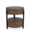 Riverside Furniture 46409 Nova - End Table - Nouveau Walnut